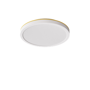 Edgeform Plafon 20 Loftlampe Hvid/Messing