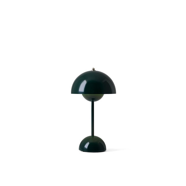 Køb &Tradition Flowerpot VP9 Bordlampe Transportabel Mørk Grøn