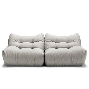Decotique MONO 2-Personers Sofa Steam White
