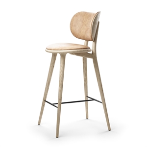 Mater The High Stool Barstol M. Ryg Mat Lakeret Eg 74 cm