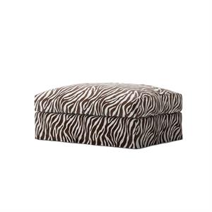 Decotique Le Grand Air Fodskammel Zebra/Brun/Hvid
