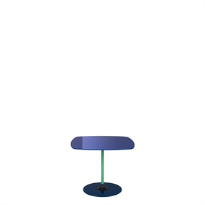 Kartell THIERRY Sofabord 50x50 Blå