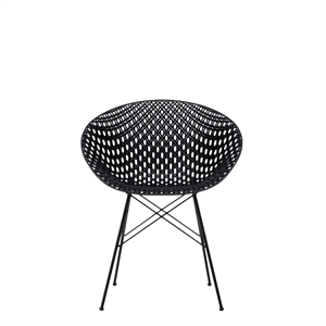 Kartell SMATRIK Spisebordsstol Sort