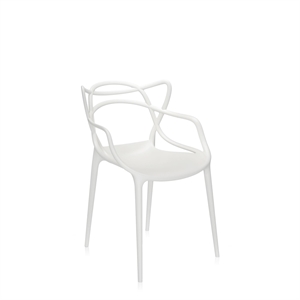 Kartell MASTERS Havestol 4-stk Hvid