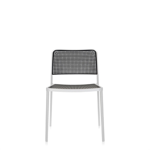 Kartell AUDREY Spisebordsstol Hvid/Sort