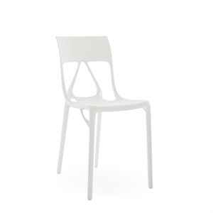 Kartell A.I. LITE Spiseborddstol Hvid