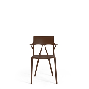 Kartell A.I. Spisebordsstol Mocha Brown