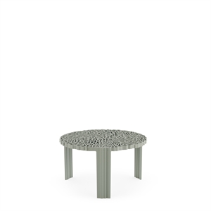 Kartell T-TABLE Sidebord Lille Grøn/Pewter