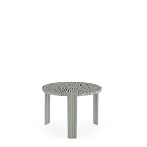 Kartell T-TABLE Sidebord Medium Grøn/Pewter
