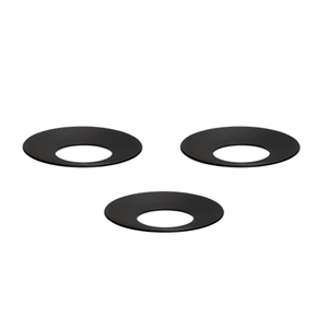 STOFF Nagel Lysmanchet 3-pak Sort