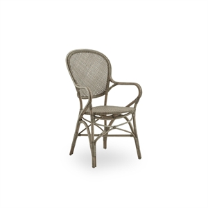 Sika-Design Rossini Spisebordsstol med Armlæn Taupe