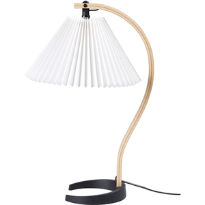 Gubi Timberline Bordlampe Hvid/Birk