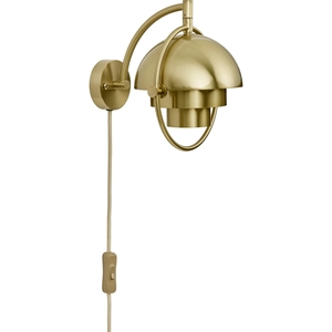 Gubi Multi-Lite Væglampe Messing