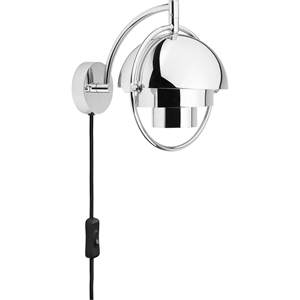 Gubi Multi-Lite Væglampe Krom