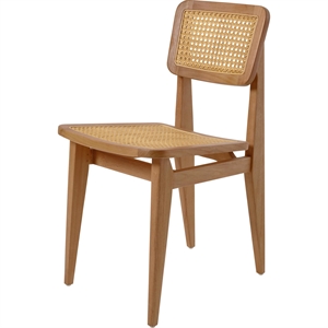 Gubi C-Chair Havestol French Cane/Natural Teak