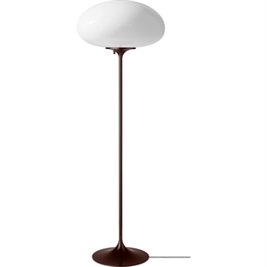 Gubi Stemlite Gulvlampe H110 Sort Rød/Opal