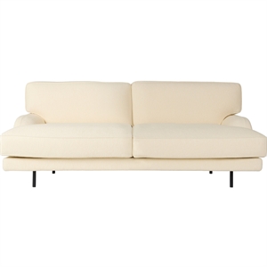 Gubi Flaneur 2-Personers Sofa Sort/Bouclé 001