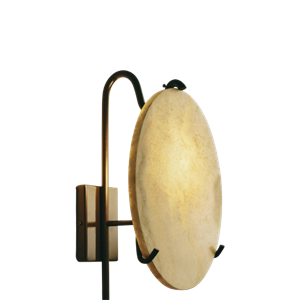 Louise Roe Moon Laterne Væglampe Sort/Onyx Stone