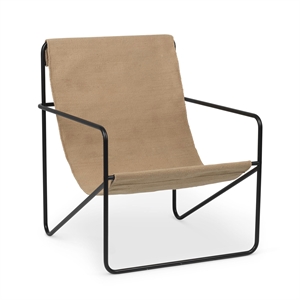 Ferm Living Desert Lænestol Sort/Sand