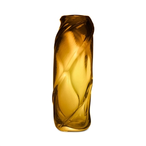 Ferm Living Water Swirl Vase Høj Amber