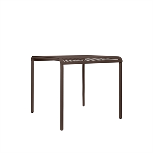 Ferm Living Dapple Udendørsbord 80x80 Dark Chocolate