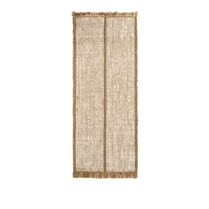 Ferm Living Athens Stripes Gulvtæppe 80x200 Natural/Off White