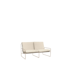 Ferm Living Desert 2-Seater Sofa Bouclé/Cashmere/Off White