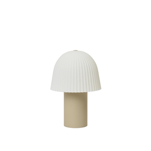 Ferm Living Frill Transportabel Lampe Cashmere/Hvid