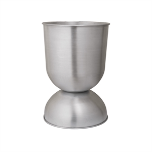 Ferm Living Hourglass Potte Stor Aluminium