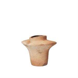 Ferm Living Evio Vase H22 Burnt Umber