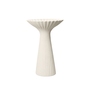 Ferm Living Fountain Pedestal Skål Ivory
