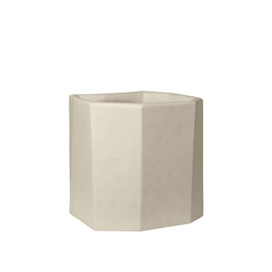 Ferm Living Staffa Plantekasse H45 Ivory