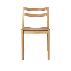 Ferm Living Boda Spisebordsstol Natural Eg