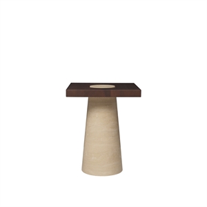 Ferm Living Grova Sidebord Travertin