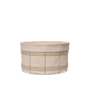 Ferm Living Fio Kurv Lav Cashmere/Natural