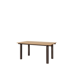 Ferm Living Atura Spisebord 160x90 Dark Chocolate/Egfinér