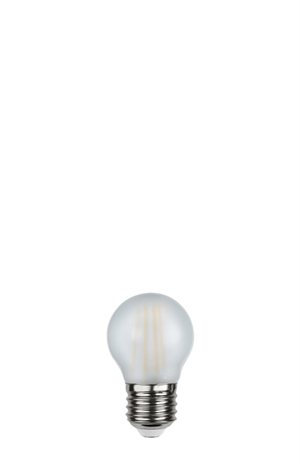 Globen Lighting E27 LED Filament Globe Pære 4W Frostet
