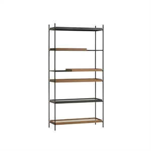 Woud Tray Configuration 20 Hyldesystem Høj Sort/Valnød