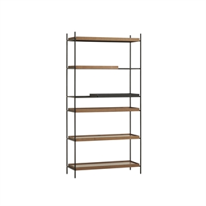 Woud Tray Configuration 22 Hyldesystem Høj Sort/Valnød