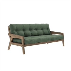 Karup Grab Sovesofa Carob Brown/756 Olive Green