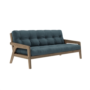 Karup Grab Sovesofa Carob Brown/757 Petrol Blue