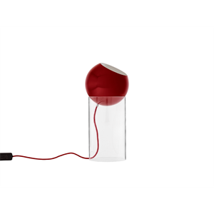 &Tradition Topan VP14 Gulvlampe Topan Floor Lamp VP14 Klar Akryl/Vermilion Red