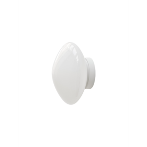 &Tradition Mist AP22 Væg/Loftlampe Ø25 Hvid/Opal Glas