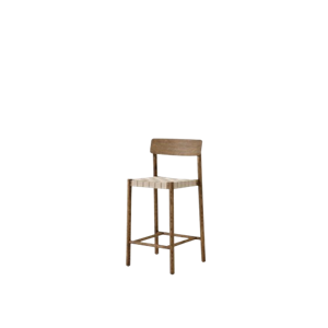 &Tradition Betty TK12 Counterstol Røget Eg/Natural Linnedflet