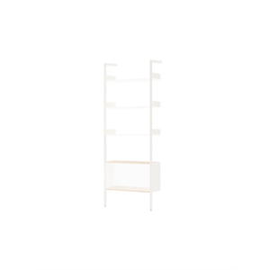 &Tradition Rombe Full Bay IF3 Cabinet Reol Lakeret Eg/Alabaster