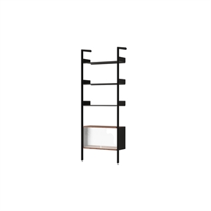 &Tradition Rombe Full Bay IF3 Cabinet Reol Lakeret Valnød/Antracit