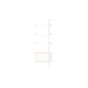 &Tradition Rombe Bay IF6 Cabinet Ekstra Hylde Lakeret Eg/Alabaster