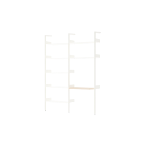 &Tradition Rombe IF1 &IF5 Reol Konfiguration B Lakeret Eg/Alabaster