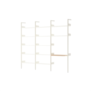 &Tradition Rombe IF1 &IF4 & IF5 Reol Konfiguration G Lakeret Eg/Alabaster