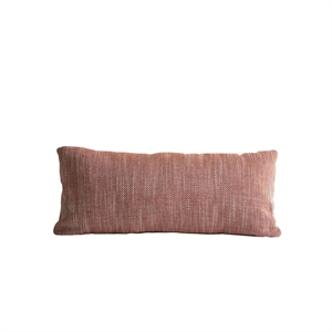 Woud Herringbone Pude Rød